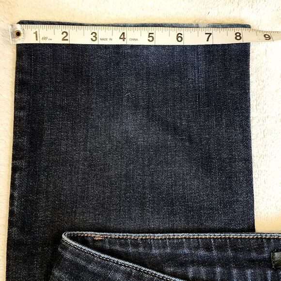 Joe's Jeans Mid Rise Mini Boot Cut Jeans 29 Petite Dark Blue - Picture 7 of 9